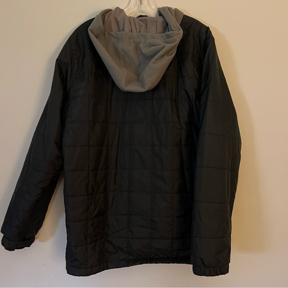 Vans Off the Wall Zippered Puffer Jacket with Hoodie - Men’s Large - Picture 3 of 5